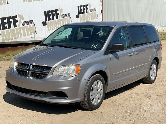 2014 DODGE GRAND CARAVAN VIN: 2C4RDGBGXER363000 FWD
