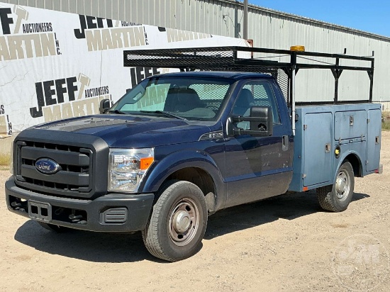 2013 FORD F-250 S/A UTILITY TRUCK VIN: 1FTBF2A66DEA86915