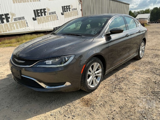 2016 CHRYSLER 200 LIMITED VIN: 1C3CCCAG9GN122441 FWD