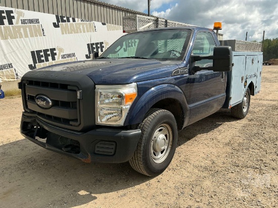 2012 FORD F-250 S/A UTILITY TRUCK VIN: 1FTBF2A6XCEC32845