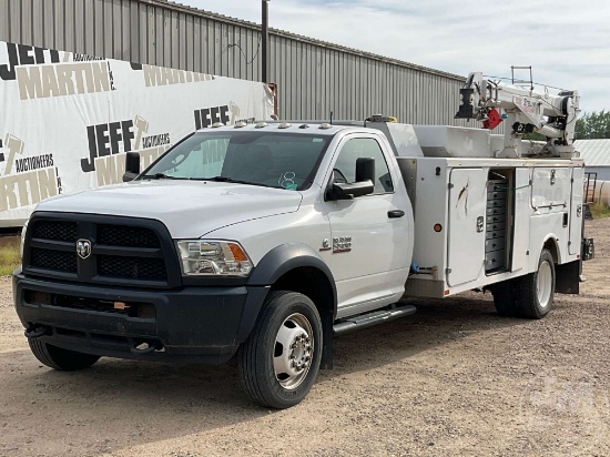 2018 RAM 5500 S/A MECHANICS TRUCK VIN: 3C7WRMDL0JG352278