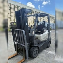 2014 CROWN C5 1000-50 5000 CUSHION TIRE FORKLIFT SN: 9A208456