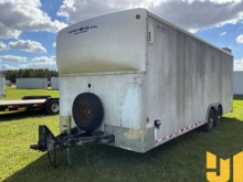 2016 BEACHCOM ECTA24 8'X28' ENCLOSED TRAILER VIN: 4XWEC2423GN624281