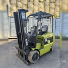 2014 CLARK EC25 5000 CUSHION TIRE FORKLIFT SN: ECX360-2667-9653