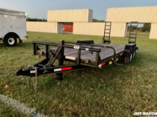 2024 KEARNEY TRAILER LLC 6'6"X16' EQUIPMENT TRAILER VIN: 5LCLB2027R1063167