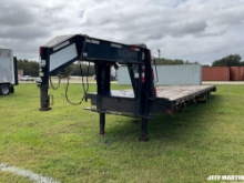 2018 GATOR MADE INC. 35' FLATBED TRAILER VIN: 4Z1GF402XJS046198