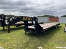 2015 BIG TEX 22GN 30BK 30' FLATBED TRAILER VIN: 16VGX3021F6094445