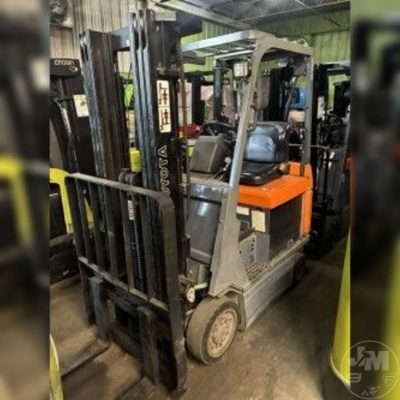 2003 Toyota 7fbcu15 3000 Cushion Tire Forklift Sn: 61551