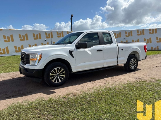 2022 FORD F-150 EXTENDED CAB 4X2 PICKUP VIN: 1FTEX1C57NKD43351