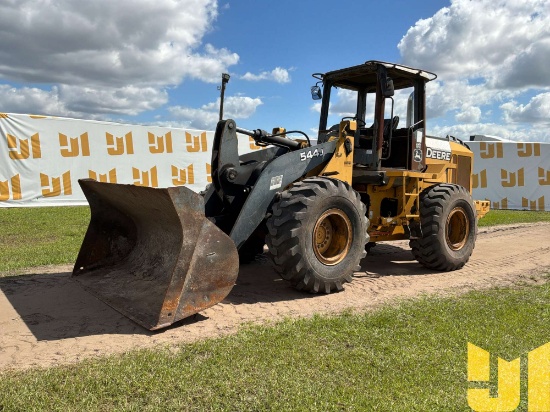 2005 DEERE 544J WHEEL LOADER SN: DW544JZ595545