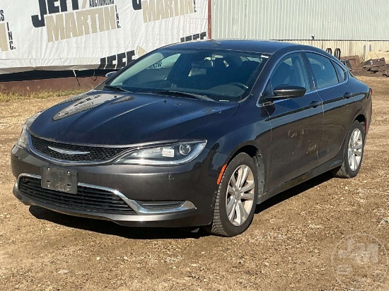 2016 Chrysler 200 Vin: 1c3cccag0gn122442 Fwd