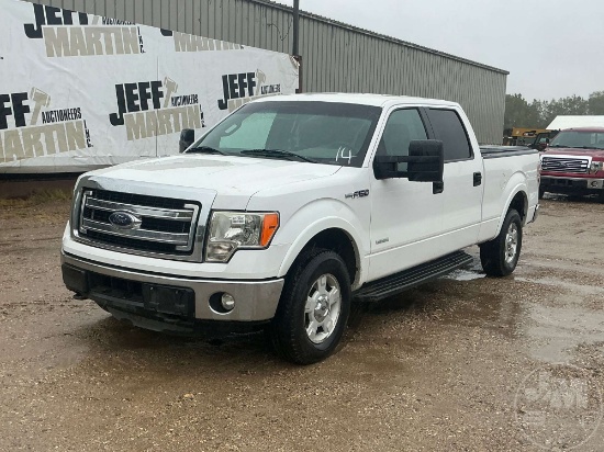 2014 Ford F-150 XLT Crew Cab 4x4 Pickup Vin: 1ftfw1etxekf11079
