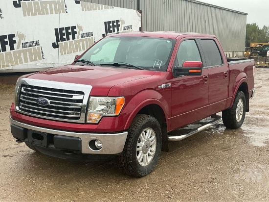 2014 Ford F-150 Lariat Crew Cab 4x4 Pickup Vin: 1ftfw1ef9eke57946