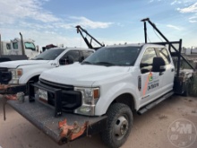 2020 FORD F350 FLATBED TRUCK VIN: 1FD8W3HT1LEC51033