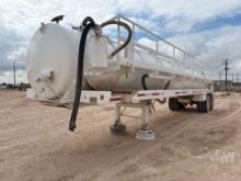 2005 TROXELL 130 BBL T/A VACUUM TRAILER VIN: 1T9TA432051867232