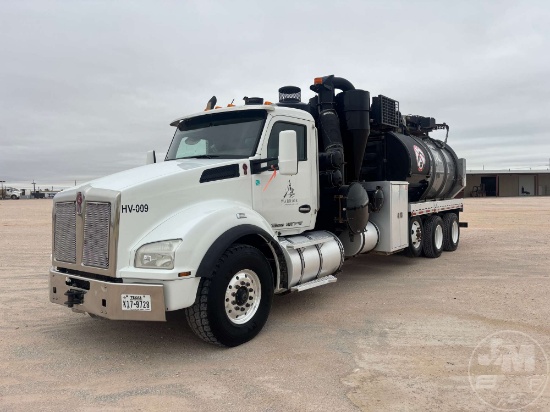 2019 KENWORTH T880 TRI/A HYDROVAC TRUCK VIN: 1NKZX7EX5KJ281421