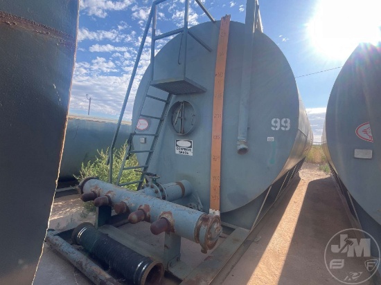500 BBL SKID MOUNTED FRAC TANK