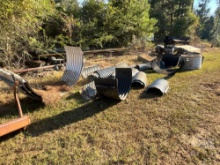 QTY OF (40) VARIOUS SIZED SECTIONS OF CULVERT PIPE, BUNDLE