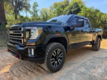 2022 GMC AT4 HD CREW CAB 4X4 PICKUP VIN: 1GT49PEY6NF264388