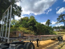 1996 CLARK TRAILERS CDFBT 48'X96" STEEL FLATBED TRAILER VIN: 1CD2L4828TA005586