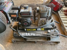 2016 CENTRALPNEUMATIC 941514SNO066 PORTABLE AIR COMPRESSOR SN: 04168