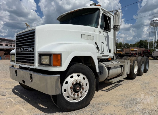 1995 Mack Ch613 Tri Axle Day Cab Truck Tractor Vin: 1m2aa18y1sw046837