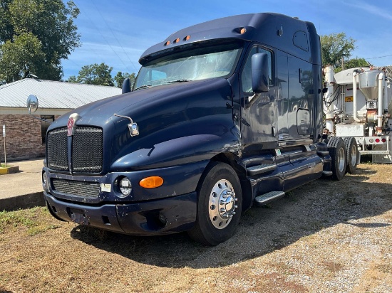 2009 Kenworth T2000 Tandem Axle Truck Tractor Vin: 1xktdb9x59j229654