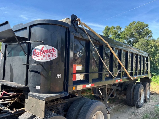 2005 Palmer Bodies Ta-24h 24' Steel Dump Trailer Vin: 1p924hs265a003325