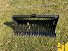 UNUSED KC FINE SKELETON BUCKET W/ HIGH SIDE 72 INCH