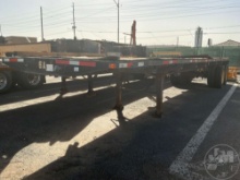 1958 UTILITY FLATBED UTILITY 40'X96" STEEL FLATBED TRAILER VIN: 30249