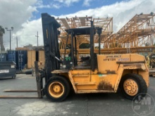 1995 HYSTER H250XL2 25000 LB ROUGH TERRAIN FORKLIFT SN: E007D02191S