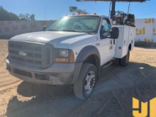 2005 FORD F-450 S/A MECHANICS TRUCK VIN: 1FDXF46Y75EC28262