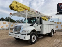 TEREX HI-RANGER TCX-55 2014 INTERNATIONAL MA035 BUCKET TRUCK VIN: 3HAMKAANXEL013422
