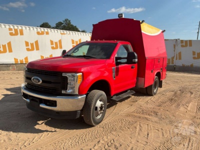 2017 Ford F-350xl Sd S/A Utility Truck VIN: 1fdrf3h66hec23508