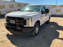 2019 FORD F-250 XL REGULAR CAB 4X2 PICKUP VIN: 1FTBF2A65KED13427