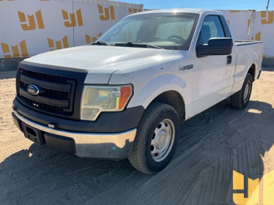2014 Ford F-150 XL Regular Cab 4x2 Pickup VIN: 1ftmf1cfxefa94981