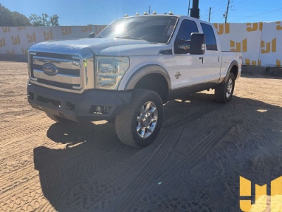 2014 Ford F-250 Lariat Crew Cab 4x4 Pickup VIN: 1ft7w2btxeea46123