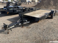 2017 FELLING FT-10 6'6"X14' EQUIPMENT TRAILER VIN: 5FTEN202XH1000801