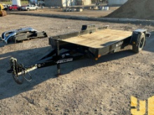 2017 FELLING FT-10 6'6"X14' EQUIPMENT TRAILER VIN: 5FTEN2020H1000760