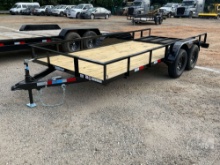 UNUSED 2027 TRIPLE CROWN TRAILERS, INC U6X16T140 6'6"X16' UTILITY TRAILER VIN: 1XNBU162XV2052086