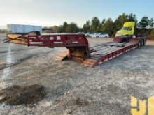 1999 TALBERT T3DW-50SA-HR6 HYDRAULIC RGN LOWBOY TRAILER VIN: 40FW05139X1018093