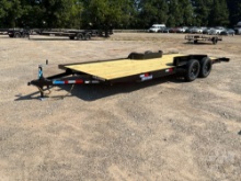 UNUSED 2027 TRIPLE CROWN TRAILERS, INC CHWF7X20 7'X20' CAR HAULER TRAILER VIN: 1XNBE2022V2052207