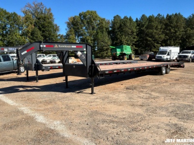 2023 Rawmaxx Fdx-40-27k 35' Flatbed Trailer VIN: 3evgf402xp1104320