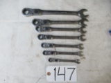 Craftsman Open/Wratcher wrench set