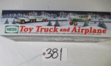 2002 Hess Toy Truck and Airplane