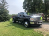 2010 FORD F-450 XLT Larriat Crew Cab 8' box