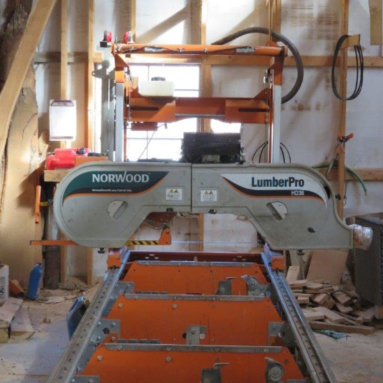 Norwood Lumber Pro HD36 Bandmill Industrial Machinery & Equipment