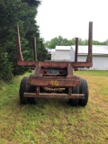 Log bunk trailer