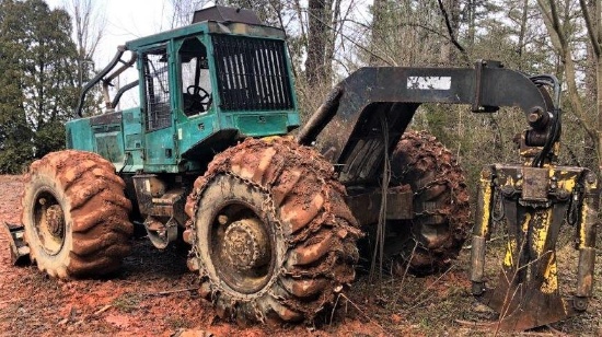 Timberjack 460 Grapple Skidder