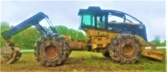 Caterpillar 545 Grapple Skidder